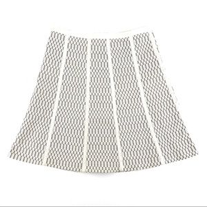 Proenza Schouler Target Grey Cream Marseille Skirt